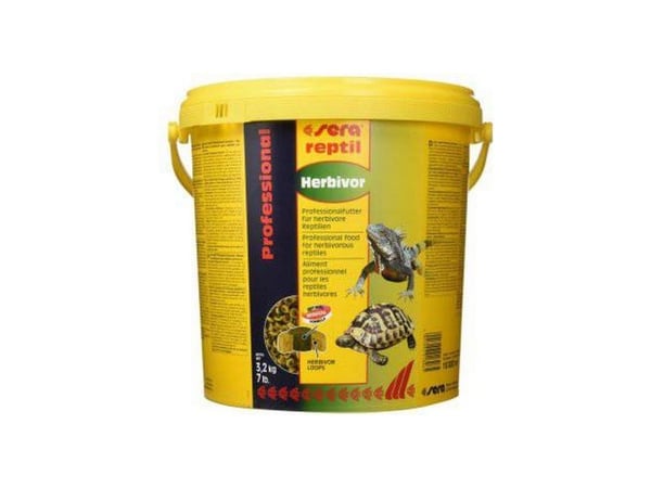 Sera Reptil Professional Herbivor Nature fôr, granulat 10 l
