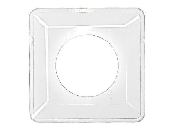 Zamel Wall Cover Single OSX-910 Valkoinen OSX-910-BIA