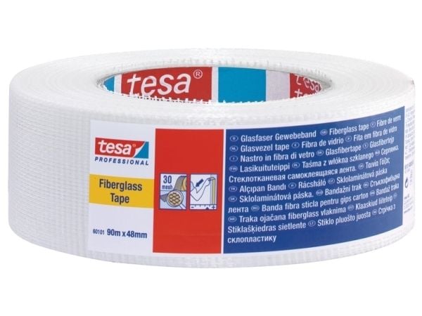 Tesa maskenett for gips-/pappplater 90 m x 48 mm (H6010102)