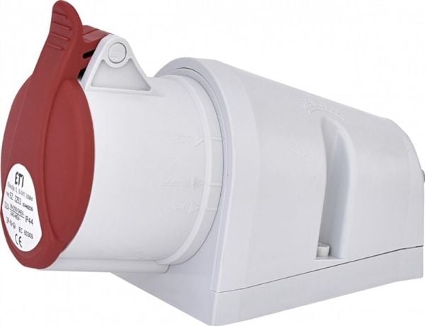 EZ 3253 32A. 400A. 3P+N+Pe. uttag IP44