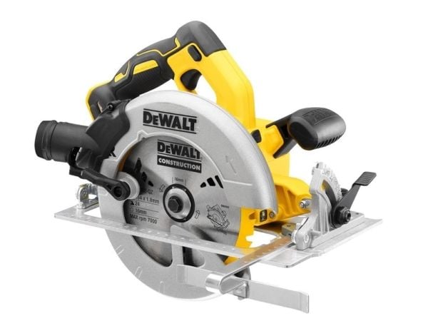 DeWALT - Pyörösaha - akkukäyttöinen - 184 mm - ilman akkua - 18 V - SOLO