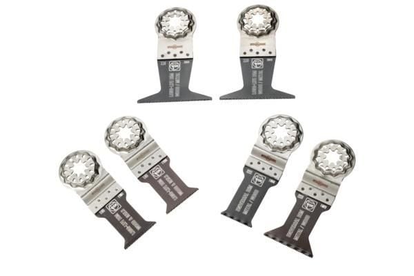 Fein BEST OF E-CUT - Nedsenket sagblad - for tre, metall - 6 deler - for MultiMaster Max AS AMM 700; MultiMaster Max Top AS AMM 700; MultiMaster Pl...