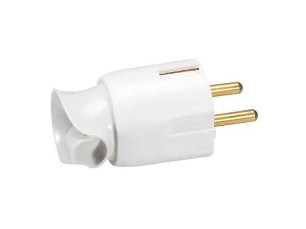 Legrand 0 501 72, Tyyppi F, 2P+E, Valkoinen, 16 A
