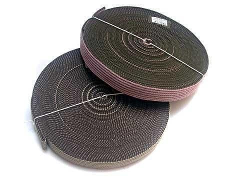 WOVEN POLYPROPYLENE STRIP BLACK 33MM