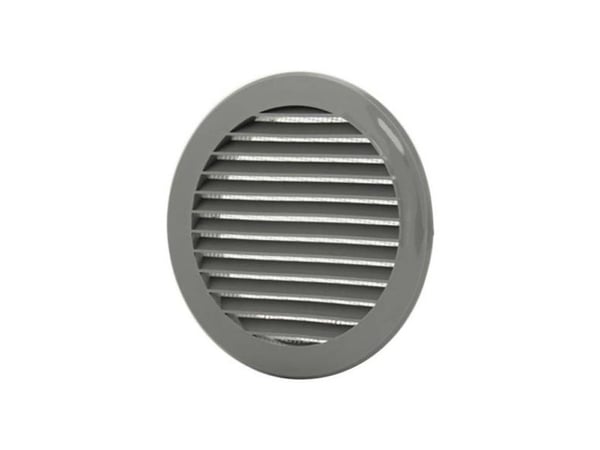 Europlast ventilationsgaller D150 - grå