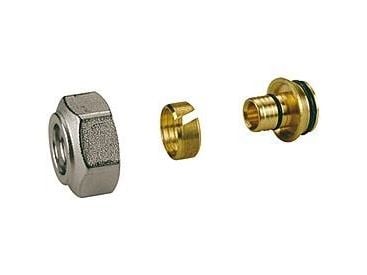 Giacomini Connector for plastic pipes EUROCON 3/4x (16x2)