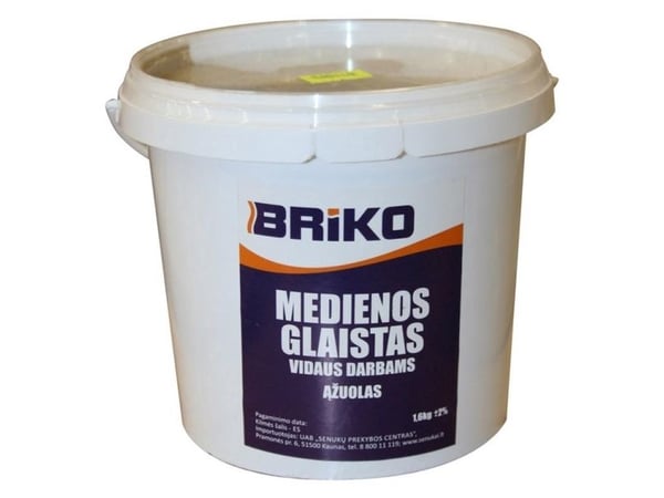 Briko tre-fyllstoff interiør OAK 1,6 kg