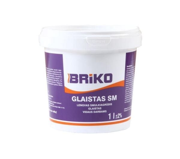 Briko FINE-GRAINED PUTTY BRIKO SM 1 L