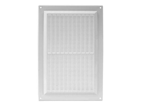 Europlast ventilationsgaller 250x170, vit