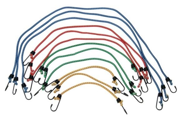 TomPar BUNGEE CORDS SET XH-LB020-2 12 stk. TomPar BUNGEE CORDS SET XH-LB020-2 12 stk.
