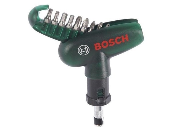 Bosch - Ruuvinväännin ja bittipaketti - 10 kpl