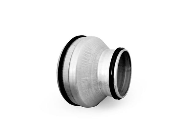 kort red.Ø160.Ø125N.N - kort centrisk længde 26mm