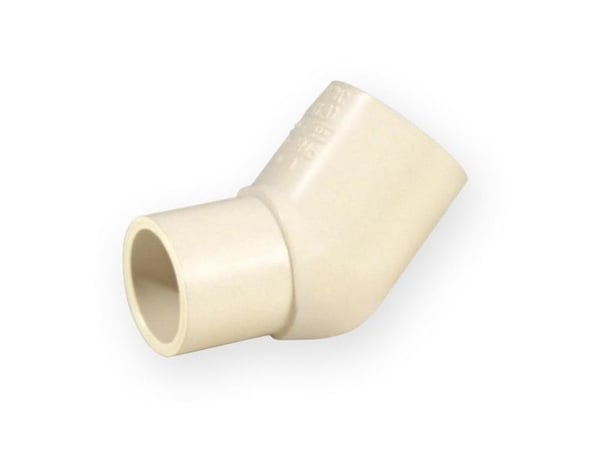 Nibco Kolano 45° nyplowe PCV-C KW/KZ 1/2" - 4706-805 - 4706-805