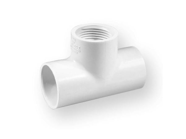 Nibco PVC-U T-stycke KW/KW/GW 3/4" - 402-007