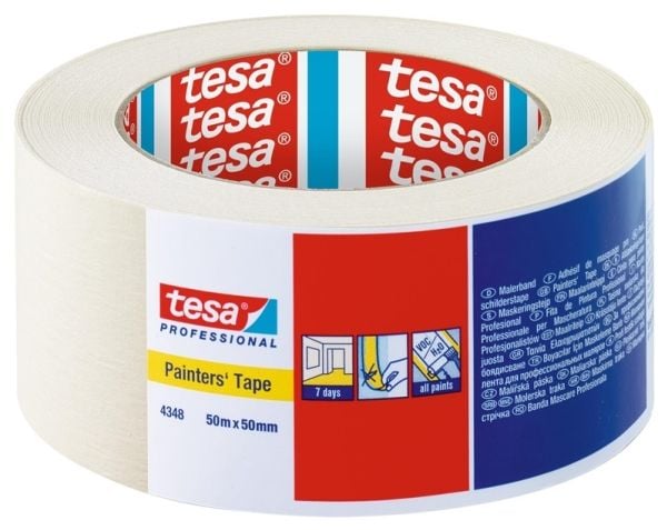 TESA 4348 beskyttelses-/malertape 50x50