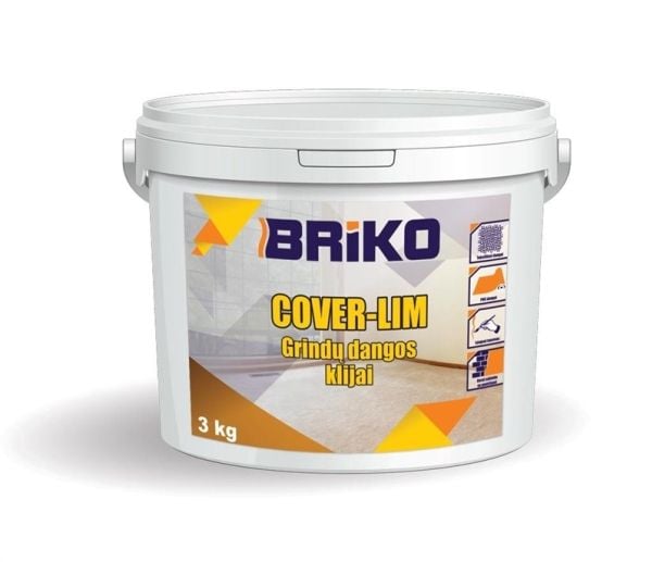 Lim for gulvbelegg Briko 3