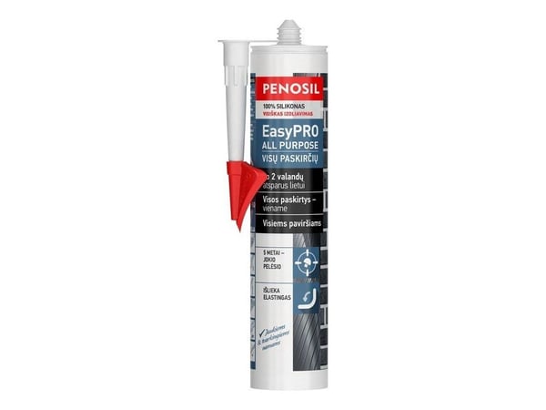 Penosil all purpose silikon tetningsmasse hvit 310 ml