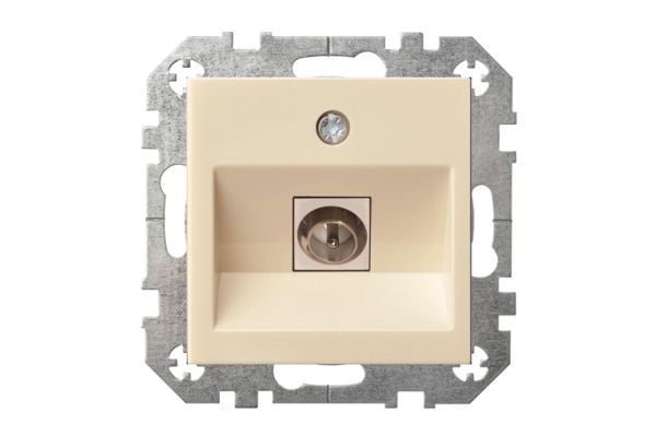 Liregus Underplaster Tv Rosette Unfr Sand