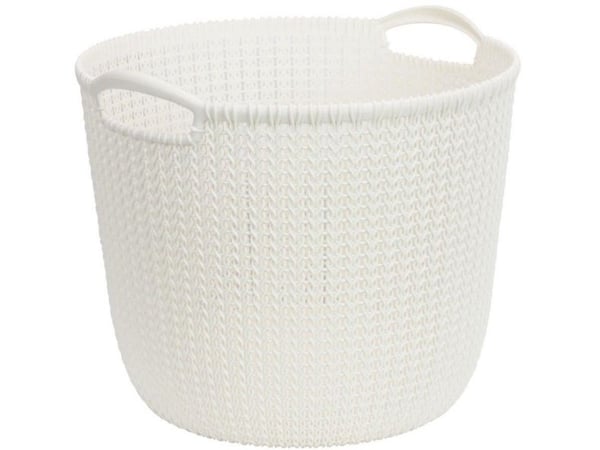 Curver Knit , 30 l, Rektangulær, Plast, Beige, 380 mm, 334 mm
