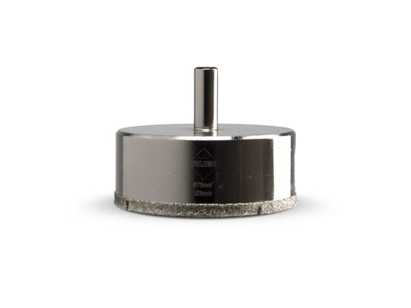 RUBI KORONA EASY GRES 75 mm diamantborrkrona för vått