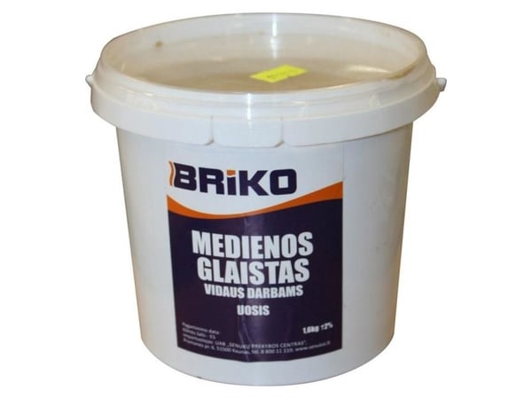 Briko tre-/sparkelmasse innendørs BRIKO ASH 1,6 kg