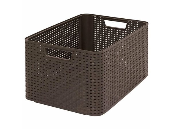 Oppbevaringsboks Curver - 30 l - brun
