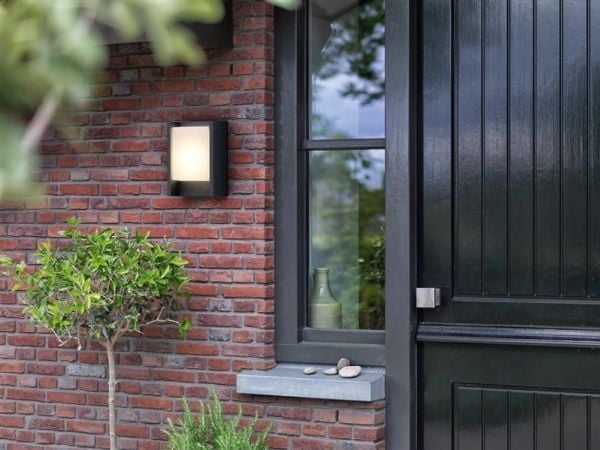 Philips myGarden Arbour ulkoseinävalaisin 6W, Seinävalaistus ulkotiloihin, Musta, Alumiini, IP44, Puutarha, II