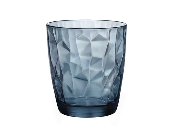 Bormioli Glass Blue Diamond Dof 390 ml