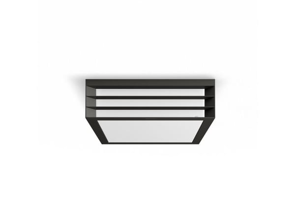 Philips myGarden Moonshine-taklampe, 28 W, E27, ingen pære, Vegglys, Antrasitt, Metall, IP44, Hage, Terrasse, II