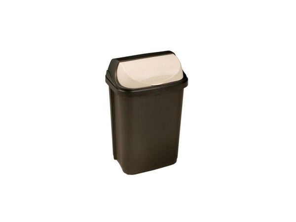 keeeper avfallsbeholder "rasmus" 25 liter grafitt med rullelokk PP - 1 stk (1045482600000)