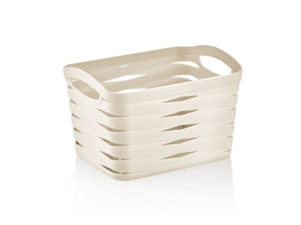 BASKET 1,5L RIBBON M-094 CREAM