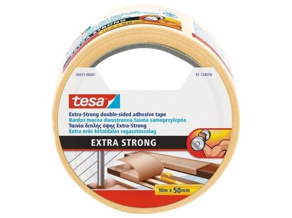 TESA TASMA DWUSTRONNA 10m x 50mm DO WYKLADZIN EKSTRA STERK