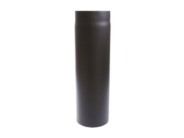 Skorstensdel WADEX, svart, 160 mm, 50 cm