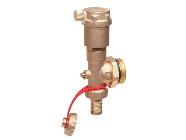 Danfoss endestykke gulvvarme cf2+ automatisk udluftning 1 stk.