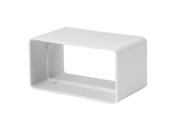 Europlast flat ventilasjonskobling 220x55 mm