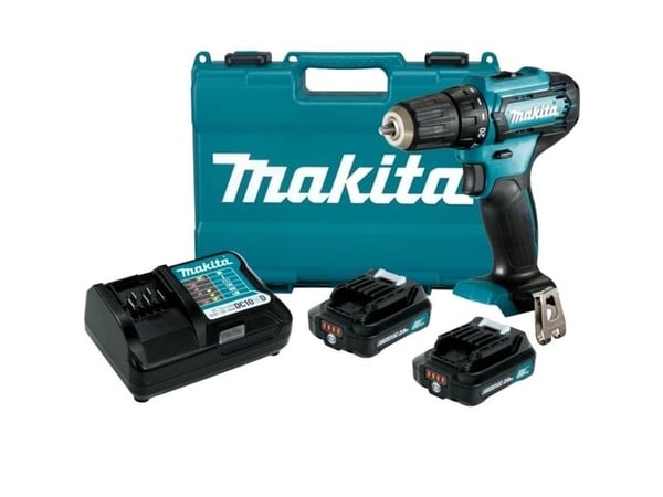Makita batteridrevet drill DF333DWAE 10,8V 2x2,0Ah