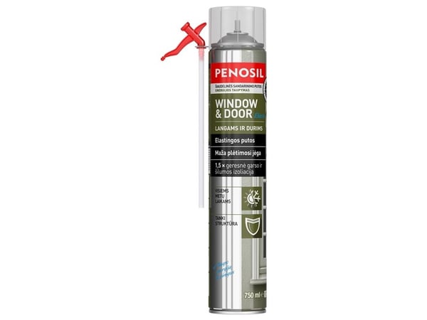 Penosil fönster- och dörr elastiskt strålskum