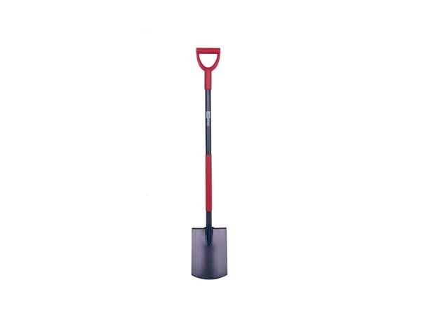 Stabilus spade i metall med ergonomisk skaft sløv S6160 H