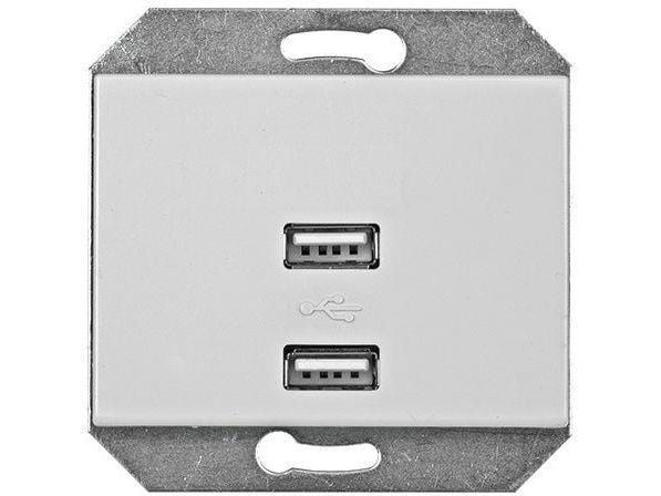 Vilma USB-uttag 5V DC 3,4 A Xp vit