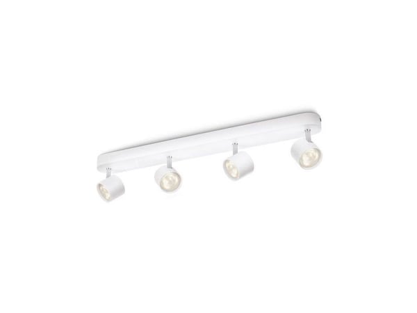 Philips myLiving STAR - Takspotlight - LED - 4 innganger - 18 W - 2700 K - hvit
