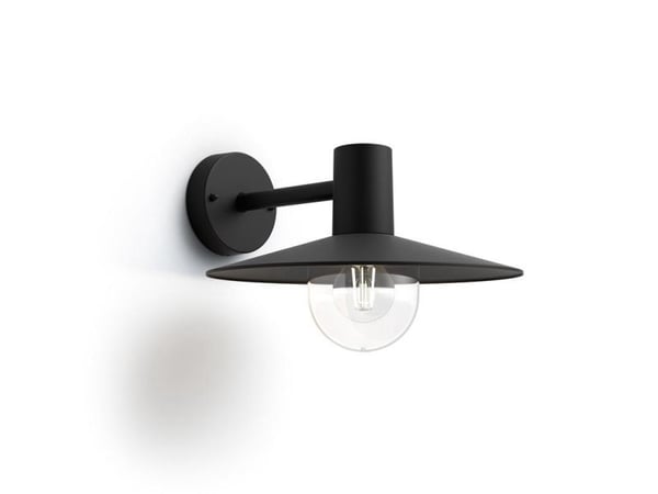 Philips myGarden Skua-vegglampe, 42 W, E27, ingen pære, Vegglys, Svart, Aluminium, I, Tidsriktig, Moderne