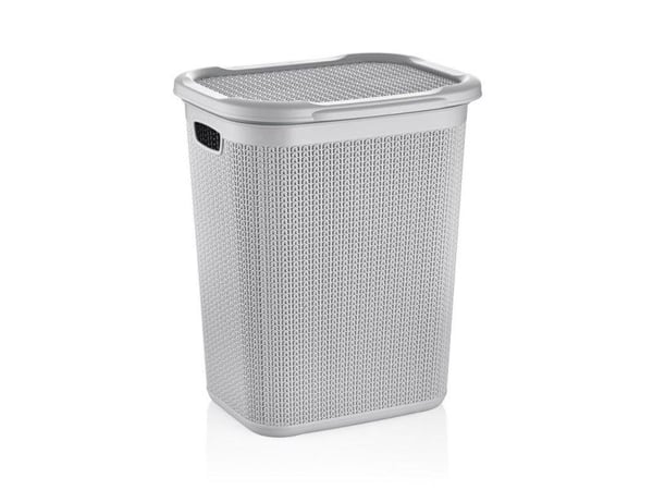 Ucsan tvättkorg 50L knit M-079 ice gray