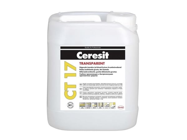 Ceresit CT 17 transparent 5 L vit