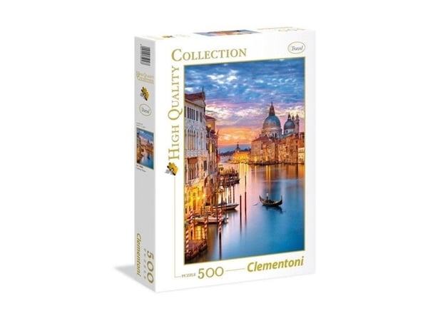 Clementoni High Quality Collection - Lighting Venice - puslespill - 500 deler
