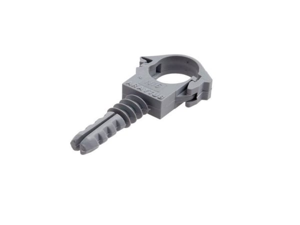 PIPE HOLDER PLASTIC D16 M8 10PCS