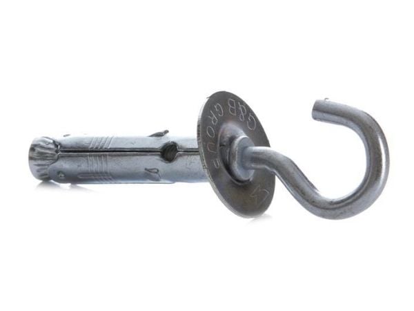 STEEL ANCH WITH ROUND HOOK 9X50 HT94 2PC