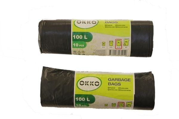 HELLA universelle søppelsekker 100 L (10 stk.)
