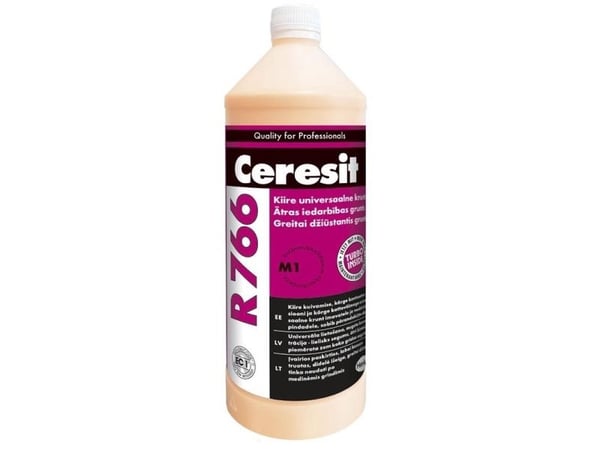 Ceresit R766 grunning, gulagtig, 1 l