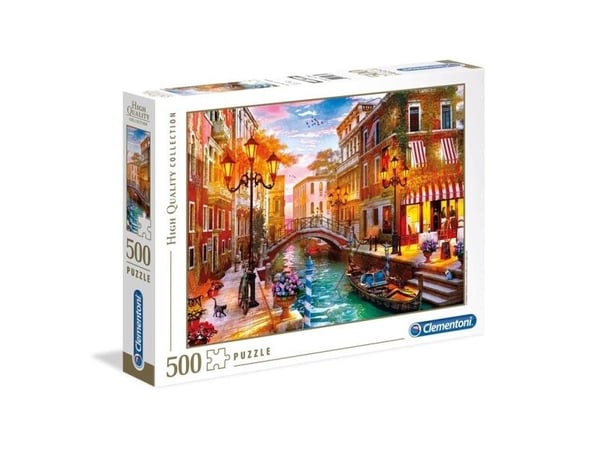 Clementoni High Quality Collection - Sunset over Venice - puslespill - 500 deler