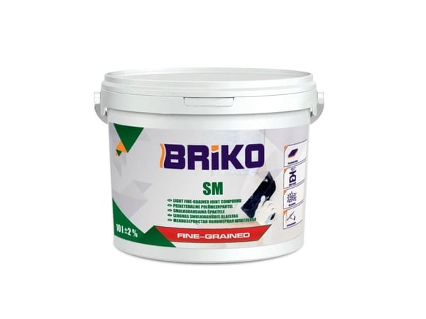 Briko FINE-GRAINED PUTTY Briko 10L